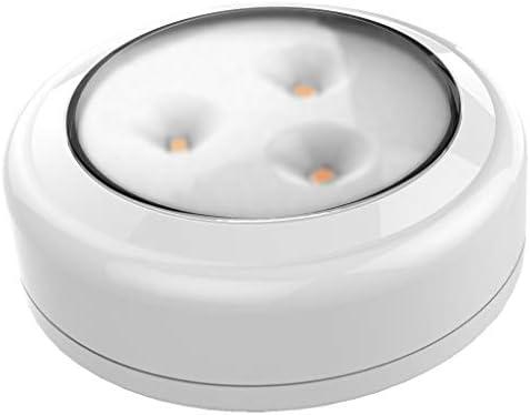 Brilliant Evolution Wireless LED Puck Light | Works with Remote Control | Under Cabinet, Closet Light | Battery Powered | Under Counter Lighting (Pack of 1)