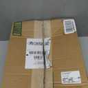 Purple Q Crafts Plastic Bag With Die Cut Handle Bag 12" x 15" White Plastic Merchandise Bags 100 Pack for Retail, Gifts, Trade Show