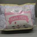 Fixwal White Spandex Tablecloth for Rectangle Table 6ft, Table Skirt for Folding Table, Table Cover for Party, Show, Wedding and Birthday (6FT|1 Pack)