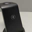 Wireless Charger for Samsung: 3 in 1 Wireless Charging Station for Samsung Galaxy Watch 8 7 6 5 4 3 Pro Classic Galaxy Buds - Charger Dock Stand for S25 S24 Ultra S23 S22 S21 Note Z Fold Android (Black)