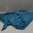 Bedsure 100% Cotton Muslin Throw Blanket Large 50x70 Inches - 4-Layer Breathable and Lightweight Thin Soft Summer Gauze Muslin Blankets for Adults, Teal, Boho Cotton Throw for Couch