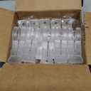 10 Pack Clamps, 3.5inch Clear Plastic Clips