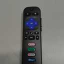 Replacement Remote Control Only for Roku TV, Compatible for TCL Roku/Hisense Roku/Onn Roku/Sharp Roku/Element Roku/Westinghouse Roku/Philips Roku Smart TVs (Not for Roku Stick and Box), Pack Of 1