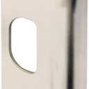 Prime-Line U 11199 Door Strike, Commercial, ASA 1-1/4 x 4-7/8 In. with Screws, Satin Nickel Finish (Single Pack)