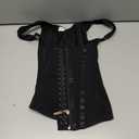 Waist Trainer Corset Shapewear Waist Cincher for Women Sport Workout Tummy Control Body Shaper (X-Small, Black)