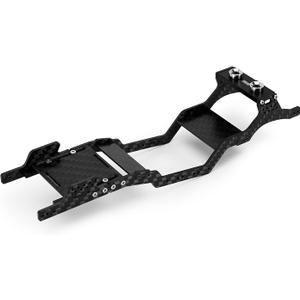 INJORA Universal LCG Carbon Fiber Chassis Frame Kit for 1/24 Axial SCX24 Upgrade, 35g