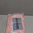 KKJIAF Ruffle Pillow Cases Standard Size Set of 2, Ruffled Pillow Covers with Envelope Closure, Wrinkle Resistant Pillowcases 20" x 26", Ruffled Pillow Shams, Light Pink