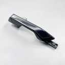 Front Right Passenger Side Exterior Door Handle Chrome with Black Painted Compatible with Honda Odyssey 2011-2017