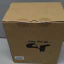 Washable Dog Bed for Small Medium Dogs - Rectangle Orthopedic Corduroy Fleece Pet Bed with Removable Cover and Nonskid Bottom, Calming Puppy Bed Soft Pet Sofa, Cream(25x21x7inchs)