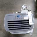 BLACK+DECKER Portable Air Conditioner, 8,000 BTU (3,950 BTU SACC) for Rooms up to 400 Sq. Ft., Portable AC with Follow Me Remote Control and Window Kit, BPACT08WT, White