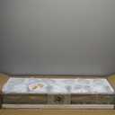 6 Light Bathroom Light Fixtures Brushed Nickel Vanity Light Over Mirror Modern Farmhouse Wall Lighting Sconces Wall Lamp for Bathroom, Bedroom, Living Room E26 Socket with Glass Shade