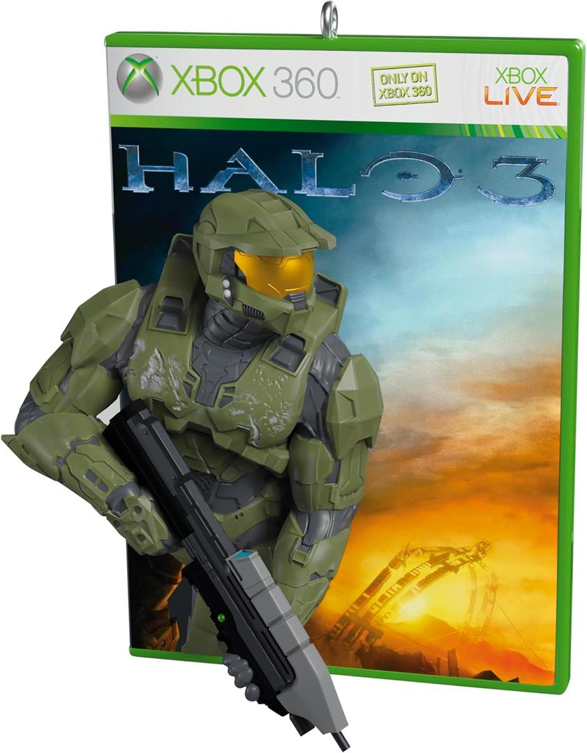 Hallmark Keepsake Christmas Ornament 2025, Halo 3 Video Game, Gifts for Gamers