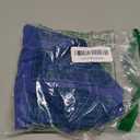 Reusable Shower Cap for Women, Large Waterproof Shower Essentials Bonnet Washable Elastic Band Bath Hair Wrap Hat for Long Hair, Braids(Dark Blue)