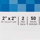 McKesson Non-Woven Sponges, Sterile, 4-Ply, Polyester/Rayon, 2 in x 2 in, 2 per Pack, 50 Packs, 100 Total