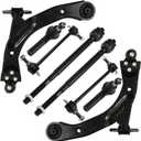 8PCS Front Lower Control Arm Assembly Suspension Kits K620301 K620302 Compatible with 2005-2010 Chevy Cobalt, 2008-2010 Chevy HHR, 2007-2009 Pontiac G5, 2005-2006 Pontiac Pursuit