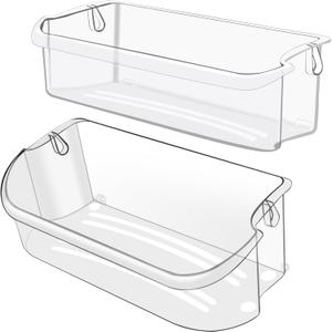 241505301 & 241505501 Refrigerator Door Bin Replacement Parts fot for frigi.daire FGHC2331PFAA FFSC2323TS0 LGHK2336TF6 FGSC2335TF0 FGSC2335TFB FFSC2323TSA FFSC2323TS8 Refrigerator BY AMI PARTS