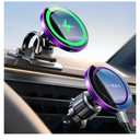LISEN for 15W MagSafe Car Mount Charger,iPhone Magnetic Wireless Car Charger for iPhone 16 Pro Max Accessories,Car Phone Holder for iPhone 16 15 14 13 12,Samsung with MagSafe Case,Dark Purple