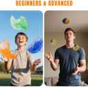 Juggling Scarves and Balls Set for Kids Soft Colorful Toys for Hand-Eye Coordination and Active Play Beginner Juggling Kit for Toddlers, Preschool, and Classroom Fun