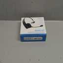 BlueParrott B350-XT Mono Bluetooth Wireless Headphones 96% Noise Canceling Over Head Trucker Headset with Mic, Adjustable Lightweight Headband, IP54-Rated Protection, 24 hrs. Talk Time, Black