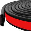Rubber Weather Seal for Pickups Cap - Camper Shell Seal Automotive Weather Stripping Tonneau Cover Tailgate Seals for Pickups Truck Cap 24.6FT