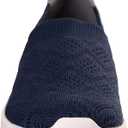 REVITALIGN Women's Wayfarer Slip-on Sneaker (8, Black)