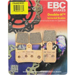 EBC Brakes FA442/4HH Disc Brake Pad Set, red
