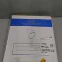 Toilet seat Elongated with Slow Close Hinges, Four Bumpers Never Loosen and Easily Remove, Two Sets of Parts, Plastic, White (White - Adult Seat)