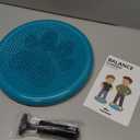 Trideer Wobble Cushion Core Balance Disc, Flexible Seating for Classroom Elementary, Wiggle Seat for Sensory Kids, Balance Pad with Inflation Pump (34CM Turquoise)