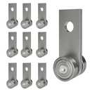 Trolley Assembly,2 Wheel Trolley Rollers for Use with 1-5/8" Wide and All 1-5/8" or Taller Strut Channel (Pack of 10)…