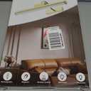 Wireless Picture Light with Remote, Battery Operated Wall Sconce 5000mAh, 3 Color Modes and Dimmable LED Wall Lights with Timer for Painting, Frame, Gallery, Dartboard, Bedroom (Black-2Pack)