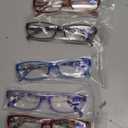 Gaoye 2.0 Reading Glasses for Women, 6 Pack Fashion Readers, Spring Hinge Eye Glasses, Blue Light Reading Glasses (*C1 Mix Color)