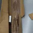 UNISHADES Cordless Bamboo Roman Shades for Windows, Blinds Size (32.5" W 64" H) Colour (Highfield Teak)