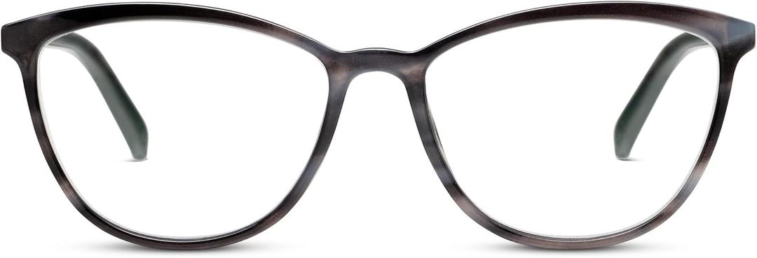 Peepers by PeeperSpecs Womens Bengal (Charcoal Horn) 2.50