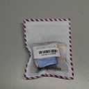 Stuppendux 2 PCS 14G-2G Glass Septum Stretching Buffalo Pincher Tapers Fresh Stretch Body Piercing Gauges Ear Hangers (Gray)