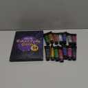 AROIC 14 Colors Body Glitter, Face & Hair Glitter Gel Set for Festival, Eye Shimmer for Women Glow in the Dark Rave Accessories Party Supplies, Face Paint Hair/Cheek/Eyelid Sparkle Makeup-18ml/Tube