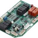 W10811364 replacement control board compatible for Whirlpool Refrigerator Electronic Control Board Model# MFX2976D, KRFF507EW, WRX986SI, WRX988SI, KRF757SD, WRF757SD