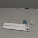 EZVALO 12inch Under Cabinet Lighting, LED Motion Sensor Light Indoor, 3100mAh USB Rechargeable Closet Lights, Dimmable & Magnetic Wireless Under Counter Lights for Kitchen, Pantry, Stairs (2 Pack)