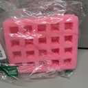 20-Cavity Dice Silicone Fondant Mold Dice Candy Chocolate Mold Square Dice Silicone Polymer Clay Mold for DIY Craft Projects