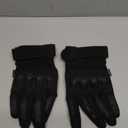 KUMGIM Tactical Gloves for Men, Motorcycle Military Combat Gloves Black Airsoft Gloves Touchscreen for Airsoft Outdoor Hunting Shooting Paintball Work Motorcycling Climbing, L