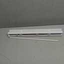 LOTUS & WINDOWARE Cordless Mini Blind, 1" Vinyl Slats, 22" Wide x 36" Long - White, Window Blinds for Home and Office, Interior Door Blinds - Light Filtering