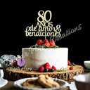 80 Años de Amor y bendiciones, Cake Topper