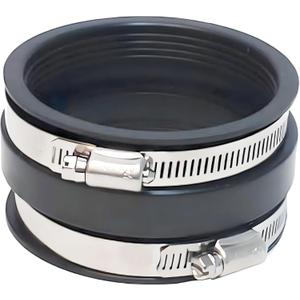 F02-2103 Flexible Coupler - 3" Flexible Coupler for RV and Camper Drainage Systems