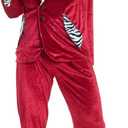 Morph Red Pimp Costume For Men - 70s Halloween Outfit Suit (X-Large)