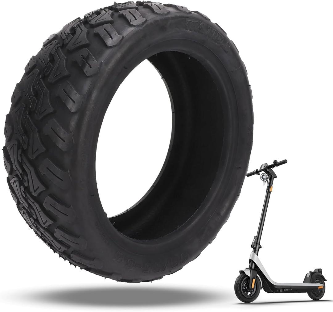 85x65 6.5 Electric Scooter Tires, Balance Car Replacement Tire Tubeless Explosion Proof Rubber Tyre for Scooters