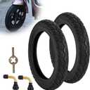 14X2.125 Tubeless Tires, 14 X 2.125 Electric Bike Tires with Angled Valve for 14 Inch Electric Folding Bike, E-Bikes and E-Scooters