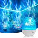 Northern Lights Projector for Bedroom, 13 Light Effects Aurora Projector, Ceiling Night Light Mood Lighting with Bluetooth Speaker, Remote Control for Kids Adults