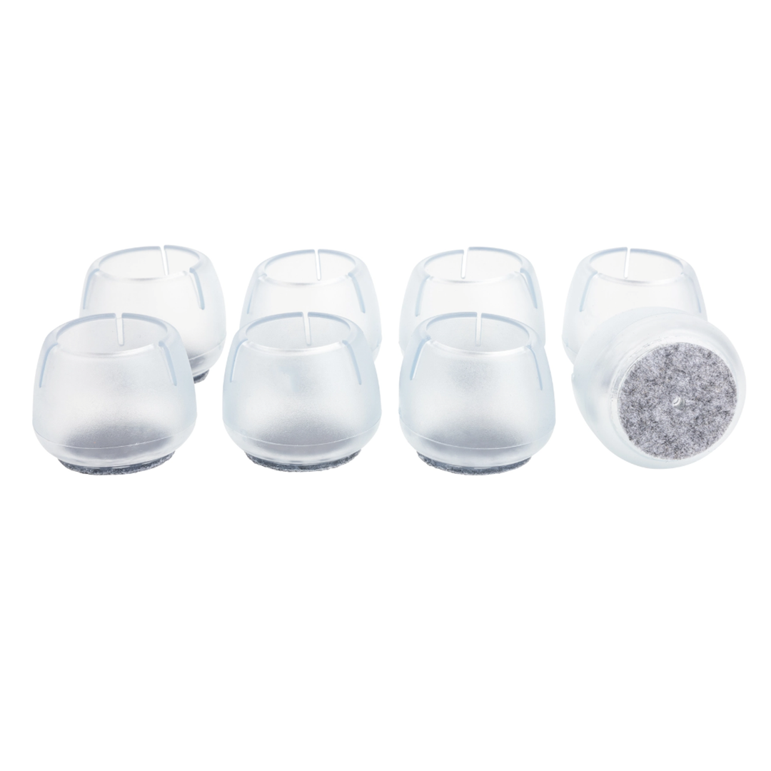 Core Kitchen Wholesale 8pc Large Round Chair Leg Protector - Grey