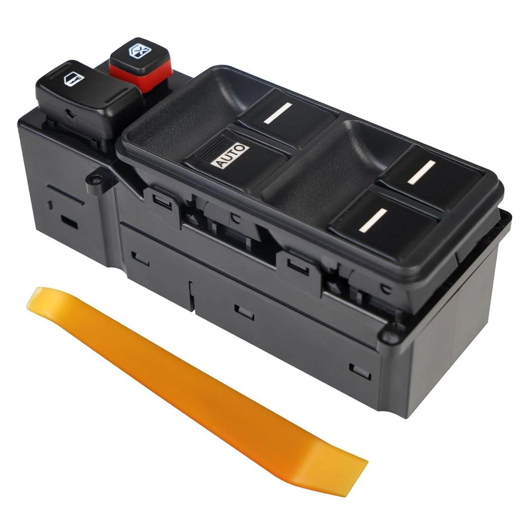 Power Window Switch Front Driver Side Control Switch Compatible with Honda Accord CM5 CM6 Sedan 2003-2007 with Replacement 35750-SDA-H12 35750SDA306 35750SDA307 35750SDAA11 35750SDAA12