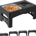 Raised Stainless Steel Style-US Black