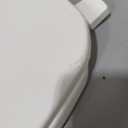 Bemis 70 Durable Plastic Toilet Seat, Round, White